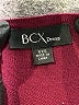 BCX Solid Burgundy Casual Dress Size XXS - photo 7