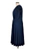 Soprano Solid Blue Cocktail Dress Size L (estimated) - photo 5