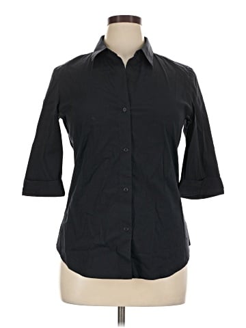 Theory 3/4 Sleeve Button-Down Shirt (view 1)
