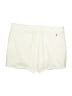 Nautica Solid Ivory Shorts Size 14 - photo 2
