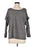 Current/Elliott Polka Dots Gray Pullover Sweater Size Med (2) - photo 1