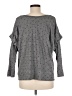 Current/Elliott Polka Dots Gray Pullover Sweater Size Med (2) - photo 2