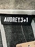 Audrey 3+1 100% Rayon Stripes Black Romper Size L - photo 4