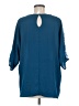 Alyx 100% Polyester Teal 3/4 Sleeve Blouse Size M - photo 2