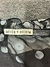 Alice + Olivia Polka Dots Gray Sleeveless Silk Top Size XS - photo 7