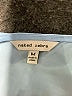 Naked Zebra 100% Polyester Blue Short Sleeve Blouse Size M - photo 7