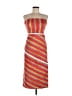 Dsquared2 Stripes Orange Cocktail Dress Size EU (IT) 42 / US 6 - photo 1
