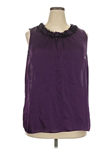 AK Anne Klein Sleeveless Blouse (view 1)