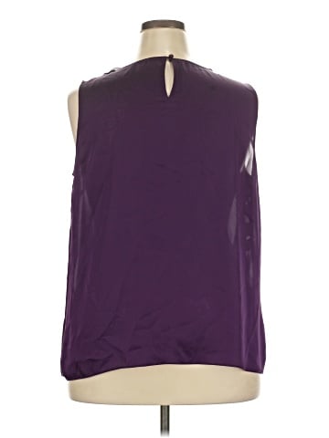 AK Anne Klein Sleeveless Blouse (view 2)
