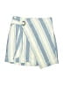 Free People Stripes Blue Shorts Size 2 - photo 1