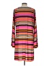 MSK 100% Spandex Stripes Pink Casual Dress Size L - photo 2