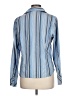 Apt. 9 Stripes Blue Long Sleeve Button-Down Shirt Size L - photo 2