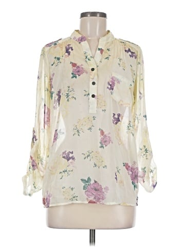 Sweet Rain 3/4 Sleeve Blouse (view 1)
