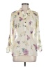 Sweet Rain 100% Polyester Floral Ivory 3/4 Sleeve Blouse Size M - photo 1