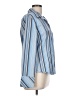 Apt. 9 Stripes Blue Long Sleeve Button-Down Shirt Size L - photo 4