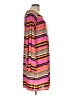 MSK 100% Spandex Stripes Pink Casual Dress Size L - photo 4