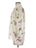 Sweet Rain 100% Polyester Floral Ivory 3/4 Sleeve Blouse Size M - photo 5