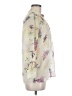 Sweet Rain 100% Polyester Floral Ivory 3/4 Sleeve Blouse Size M - photo 4