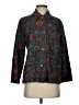 Chico's Design Paisley Black Silk Blazer Size S - photo 1