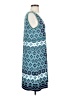 Max Studio Paisley Teal Casual Dress Size S - photo 4
