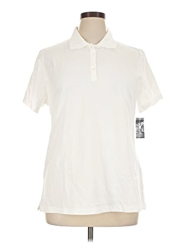 Karen Scott Short Sleeve Blouse (view 1)