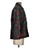 Chico's Design Paisley Black Silk Blazer Size S - photo 4