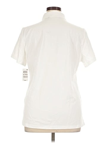 Karen Scott Short Sleeve Blouse (view 2)