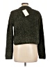 Splendid 100% Polyester Tweed Green Cardigan Size L - photo 2