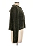 Splendid 100% Polyester Tweed Green Cardigan Size L - photo 4