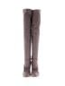 Schutz 100% Leather Gray Boots Size 8 1/2 - photo 2