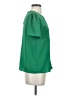 CeCe Green Short Sleeve Blouse Size S - photo 4