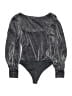 Lovers + Friends Metallic Silver Bodysuit Size XS - photo 2