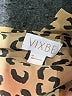 Vixbe 100% Polyester Animal Print Brown Short Sleeve Blouse Size M - photo 7