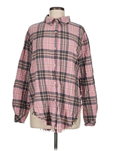 Jun & Ivy Long Sleeve Button-Down Shirt (view 1)