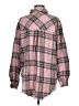Jun & Ivy Plaid Pink Long Sleeve Button-Down Shirt Size M - photo 2