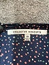 Collective Concepts 100% Polyester Black 3/4 Sleeve Blouse Size 1X - photo 7