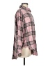 Jun & Ivy Plaid Pink Long Sleeve Button-Down Shirt Size M - photo 4