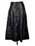 Unbranded 100% Polyurethane Black Faux Leather Skirt Size S - photo 1