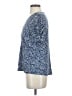 CeCe Blue Short Sleeve Blouse Size S - photo 5