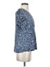 CeCe Blue Short Sleeve Blouse Size S - photo 4