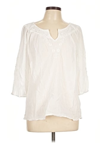 Talbots 3/4 Sleeve Blouse (view 1)