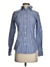 Van Heusen Stripes Blue Long Sleeve Button-Down Shirt Size XS - photo 1