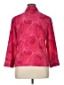 Click 100% Polyester Hearts Pink 3/4 Sleeve Blouse Size 14 - photo 2
