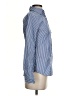 Van Heusen Stripes Blue Long Sleeve Button-Down Shirt Size XS - photo 4