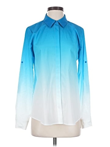 Calvin Klein Long Sleeve Blouse (view 1)