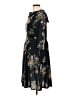 Yellow Star Black Casual Dress Size L (estimated) - photo 5