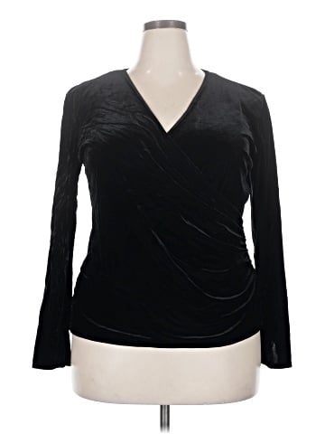 Lane Bryant Outlet Long Sleeve Top (view 1)