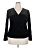 Lane Bryant Outlet Black Long Sleeve Top Size 18 - 20 Plus - photo 1