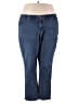 Democracy Solid Blue Jeans Size 22W - photo 1