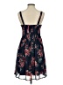 Xhilaration Floral Blue Cocktail Dress Size S - photo 2